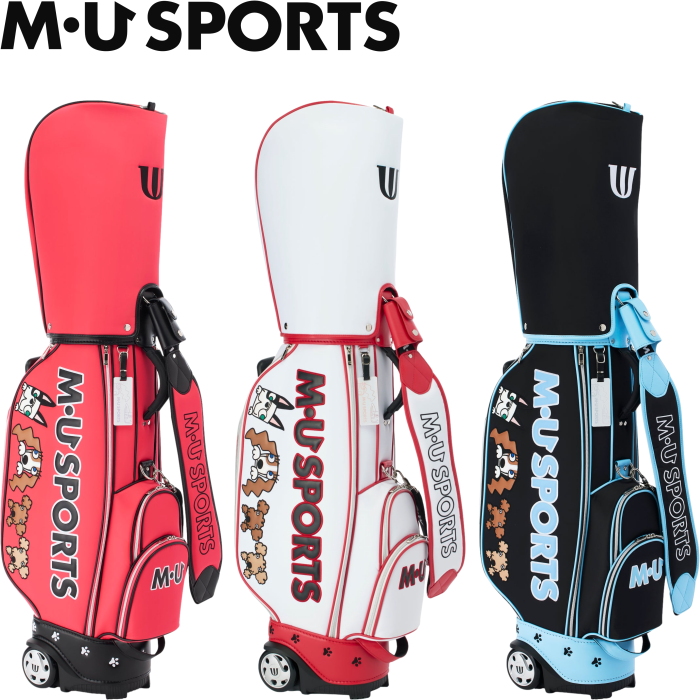 楽天市場】M・U SPORTS MUスポーツ 703D6104 キャディバッグ セルフ 