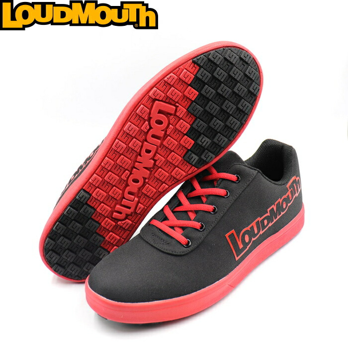 【新品】ゴルフシューズ 24cm ラウドマウス GS0005 ゴルフボール 楽天市場】Loudmouth ラウドマウス LM-GS0005 スパイクレス