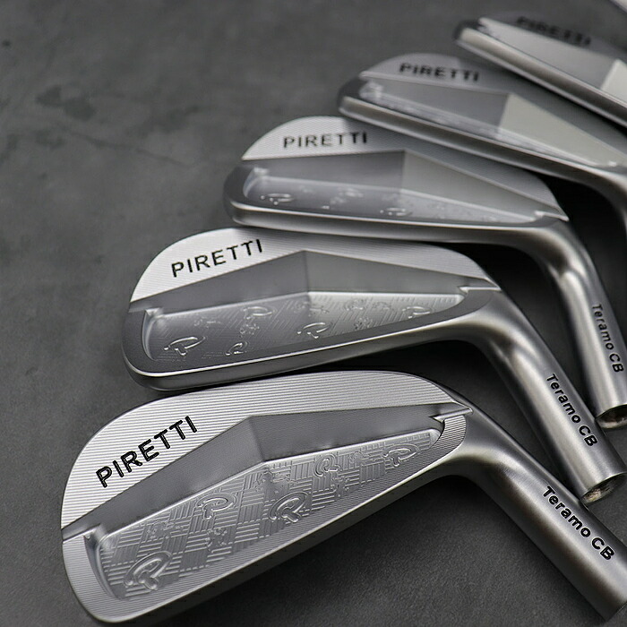 Piretti ピレッティ テラモCB アイアン 6本組（#5-#9,PW）KBS TOUR LITE FLEX-S スチールシャフト Teramo CB（キャビティバック）Iron