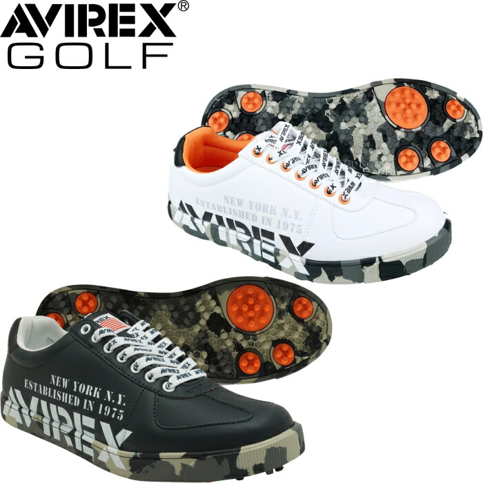 楽天市場】AVIREX GOLF アヴィレックスゴルフ ゴルフシューズ AXG-20FW