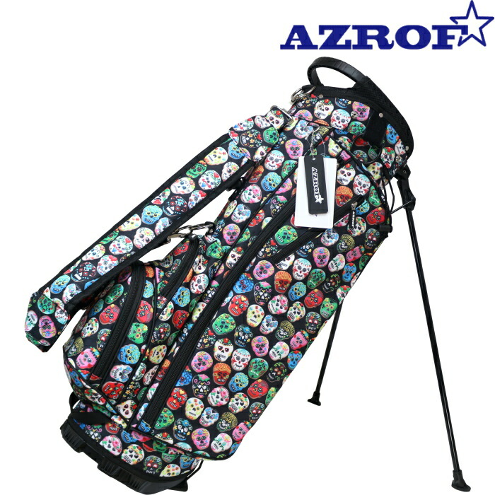 楽天市場】AZROF アズロフ AZ-STCB02 スタンド キャディバッグ 9