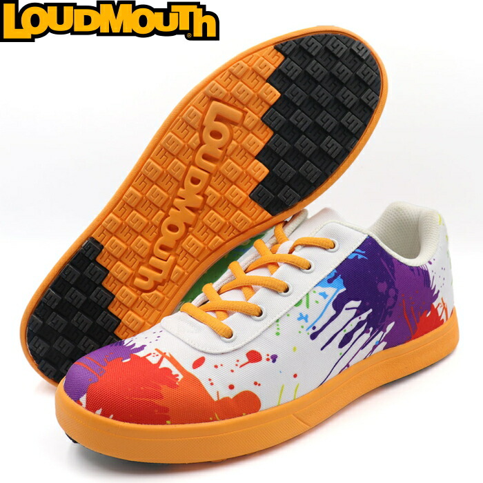 ラウドマウス新品未使用カラフルゴルフシューズ 楽天市場】Loudmouth ラウドマウス LM-GS0002 スパイクレス