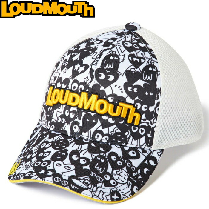楽天市場】Loudmouth ラウドマウス 平つば ゴルフキャップ