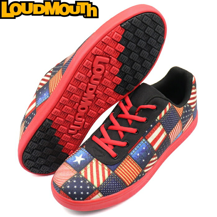 楽天市場】ラウドマウス Loudmouth カラフルゴルフシューズ 23.5