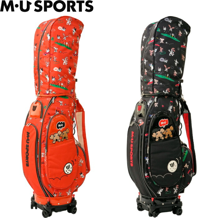 楽天市場】M・U SPORTS MUスポーツ 703D6100 キャディバッグ 4輪