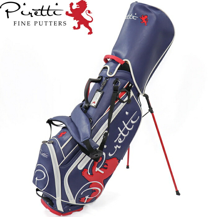 美品／限定廃盤モデルPiretti ゴルフキャディバッグPR-CB0006YS Piretti x Vessel PR-CB0006YS キャディバッグ 笹生優花全米