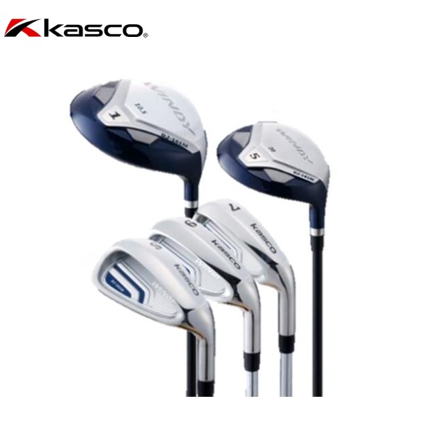 【新品】kasco キャスコ WINDY DJ-161M メンズ 野球クラブ 5本仕掛ける野球クラブ仕掛ける木材： 炭素SR立て坑アイアン：スチール写真立て坑