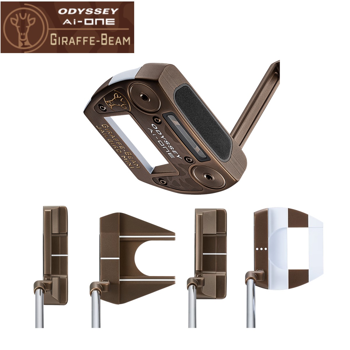 限定パター　オデッセイ　ジョンラームモデル　37インチ ジョンラーム仕様】37インチ オデッセイ ホワイトホット オージー