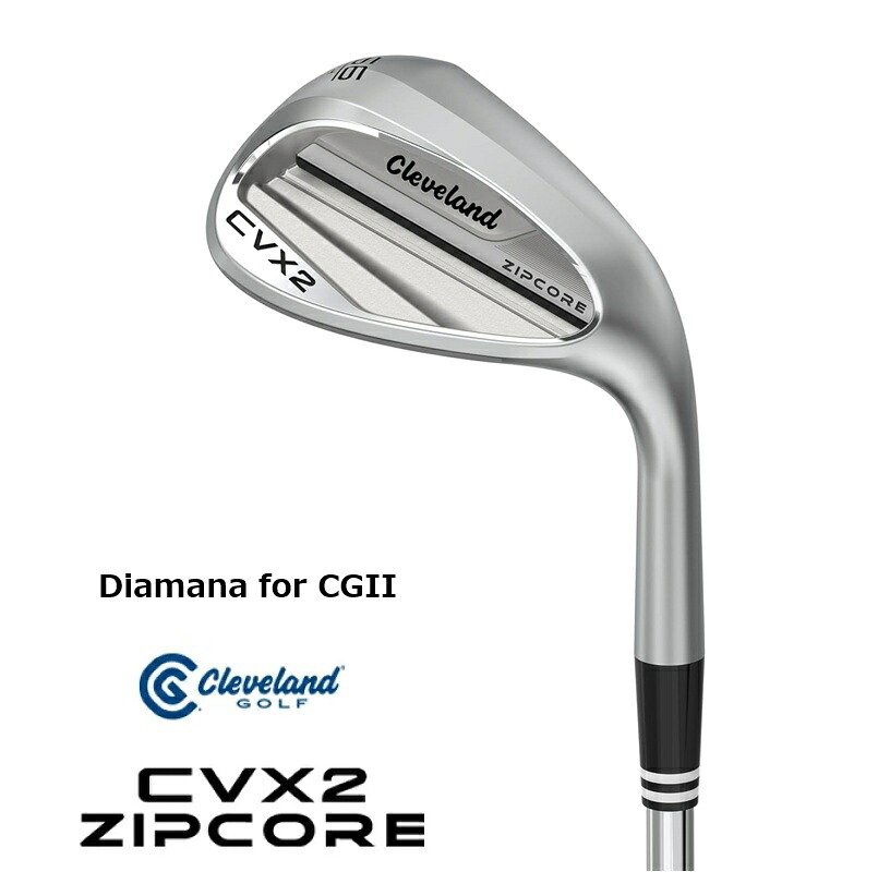 クリーブランドゴルフ(Cleveland Golf) ウエッジ CVX2 ZIPCORE Diamana for CG2 メンズ