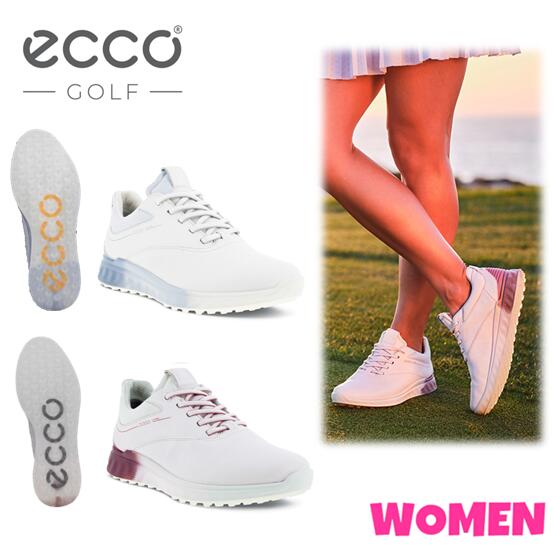 ecco GOLF エコー ゴルフ EG102963-60618 EG102963-60619 WOMEN レディース WOMEN’S S-THREE エス・スリー ゴルフシューズ GORE-TEX搭載 17,425円