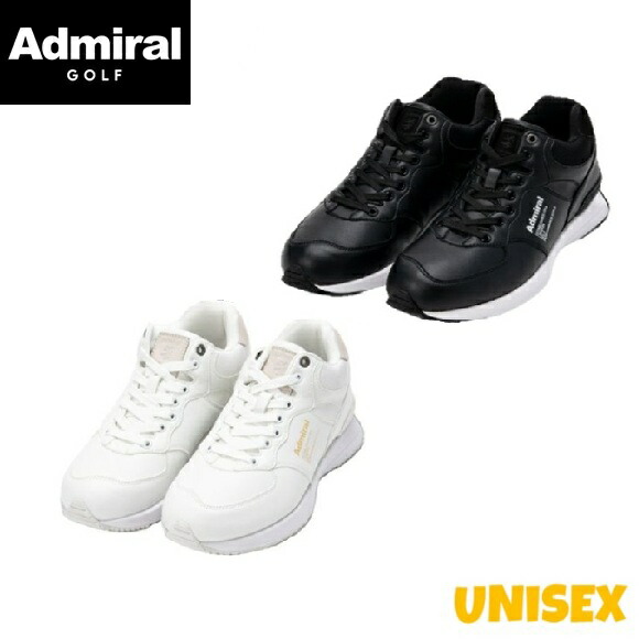 ADMIRAL GOLF/アドミラル ゴルフシューズ【ホワイト/28.0㎝】新品 Admiral Golf 30%OFF ゴルフシューズ 3E アドミラルゴルフ