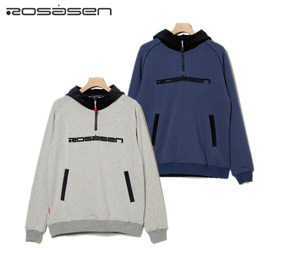 Rosasen　044-35012ロサーセン　メンズストレッチボンバーヒートパーカー