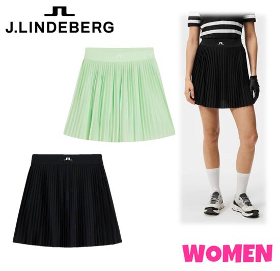 【新品未使用】J.LINDEBERG ジェイリンドバーグ 水色 プリーツスカート JリンドバーグゴルフスカートXS J.LINDEBERG 【30％OFFセール