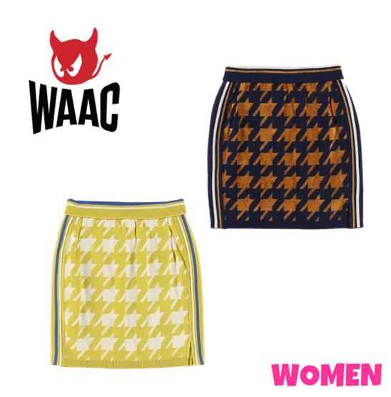 WAAC ワック072234382WOMEN レディース千鳥JQD スコート