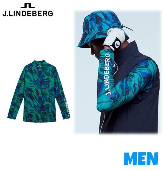 J.LINDEBERGジェイ リンドバーグ 071-29913/GMJT08564 MEN メンズ シーズン柄コンプレッションインナー AELLO PRINT COMPRESSION LAYER