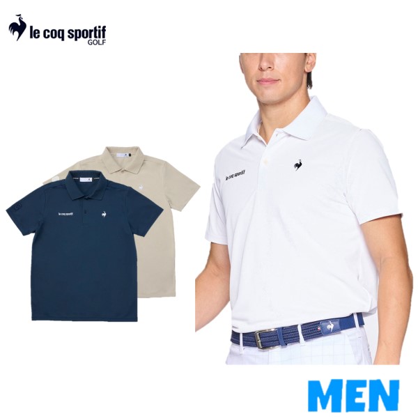 【30% OFF】 le coq sportif GOLF ルコックスポルティフゴルフ LG5SHS16M MEN メンズ 【NEW BASIC】半袖 ポロシャツ