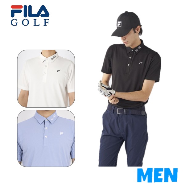 FILA GOLF フィラ 745-644 745644 MEN メンズ 半袖 ポロシャツ