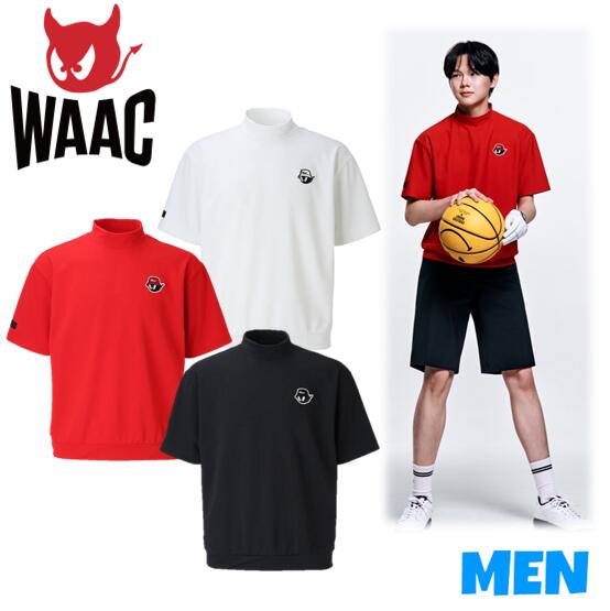 【30% OFF】 WAAC ワック 072252020 MEN メンズ サスティナブルピケモックネック