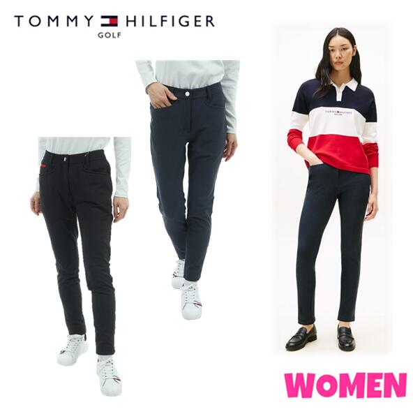 【30% OFF】TOMMY HILFIGER GOLF トミーヒルフィガー ゴルフTHLA580 WOMEN レディース裏フリース ロングパンツ｜７２店