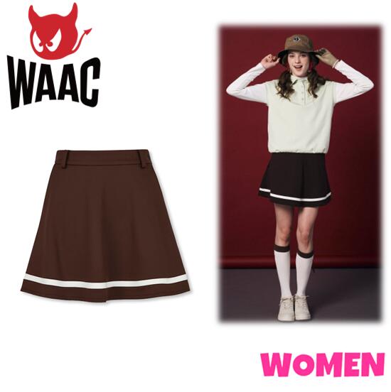 【30% OFF】WAAC ワック072254363WOMEN レディーススムースジャージースカートインナーパンツ一体型