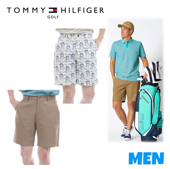 ▼▲▼▲▼ポイント10倍!▼▲▼▲▼ TOMMY HILFIGER GOLF トミーヒルフィガー ゴルフ THMA630 MEN メンズ パナマメッシュ ショートパンツ