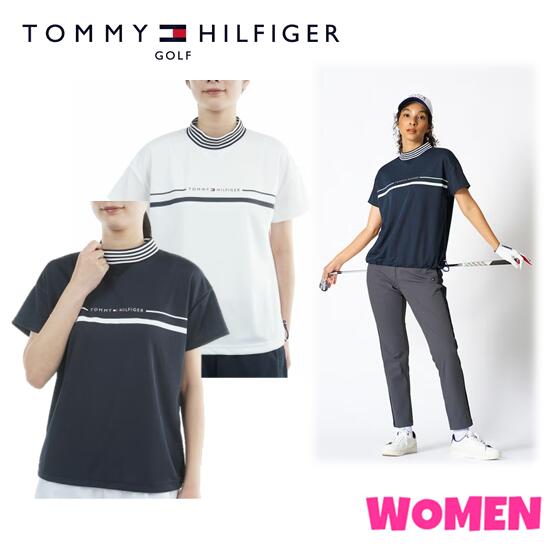 ▼▲▼▲▼ポイント10倍！▼▲▼▲▼ TOMMY HILFIGER GOLF トミーヒルフィガー ゴルフ THLA618 WOMEN レディース オーバー モックネックシャツ