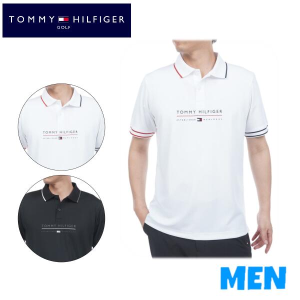▼▲▼▲▼尖んがり10倍！▼▲▼▲▼TOMMY HILFIGER GOLF トミーヒルフィガー ゴルフTHMA617 MEN メンズフロントロゴ 半袖スポーツシャツ