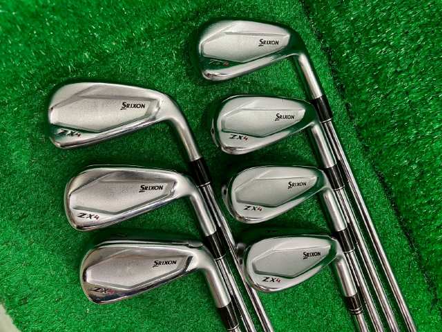 【中古】[206] ダンロップ \u003cBR\u003eスリクソンZX4/NSPROZELOS8 7本仕掛ける/S/23【ゴルフ】