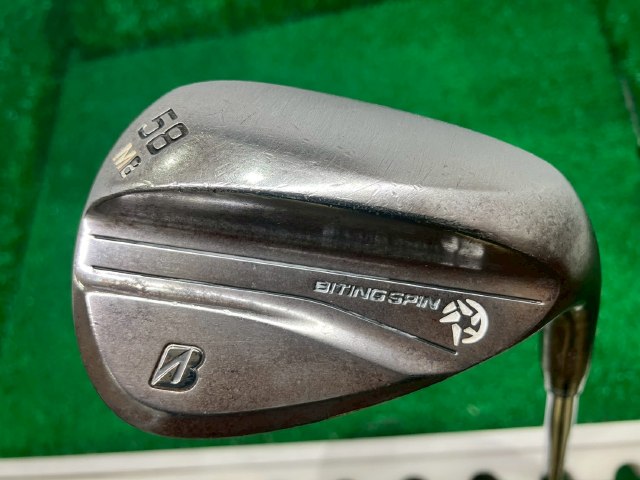 【中古】[375] ブリヂストン \u003cBR\u003eBITING SPIN 58-8/Dynamic Gold/X100/58【ゴルフ】