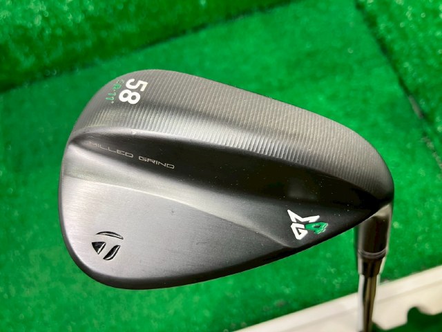 【中古】[486] 仕立て屋お手伝いさん \u003cBR\u003eMILLED GRIND4 Black 58SB-11/MODUS3TOUR115(JP)/S/58【ゴルフ】