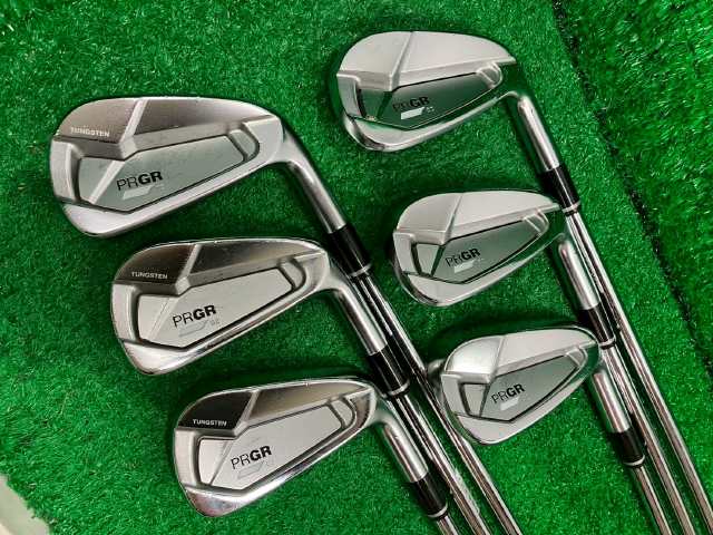 【中古】[496] 労働者階級歯車 \u003cBR\u003ePRGR 02 2023/SPEC STEEL III Ver.2 6本書き割り/M-43/30【ゴルフ】