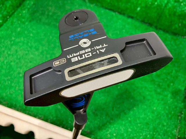 【中古】[195] オデッセイ \u003cBR\u003eAi-ONE TRI-BEAM 2-BALL BLADE CS/STROKELAB 90//3【ゴルフ】