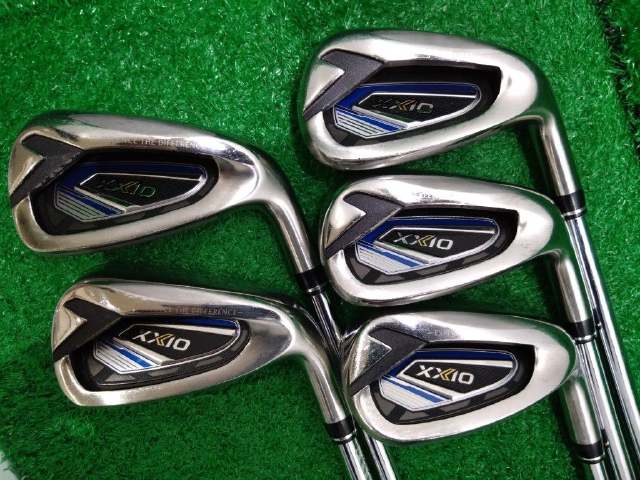【中古】[645] ダンロップ <br>ゼクシオ2022 Navy/NSPRO850GH DST for XXIO 5本セット/S/28【ゴルフ】