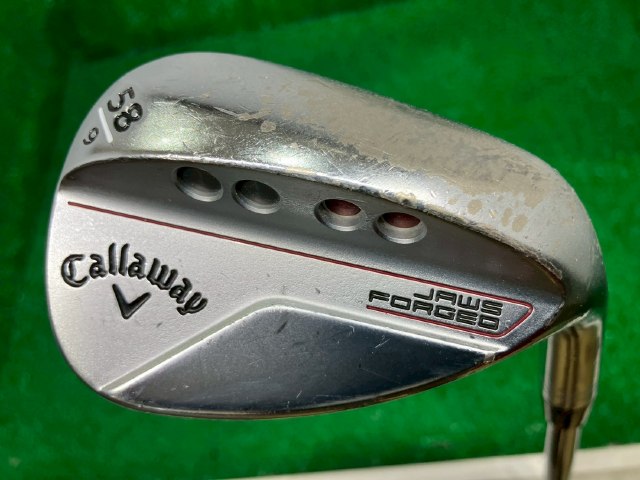 【中古】[036] キャロウェイ \u003cBR\u003eJAWS FORGED 2023 Chrome 58-9/MODUS3TOUR115(JP)/S/58【ゴルフ】