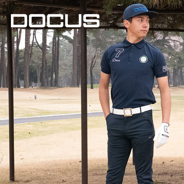ドゥーカス DOCUS ゴルフお召しもの スポーツシャツ 7th 記念日 ポロ DCM22S009 ANNIVERSARY POLO 春 夏 お召しもの ゴルフ お召しもの メンズ かっこいい 今めかしい []