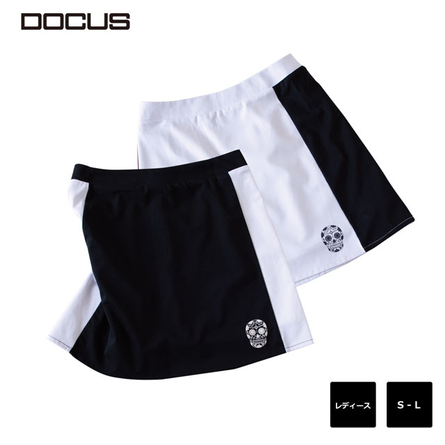 ドゥーカス DOCUS ゴルフお召しもの スコート バイカラースカート DCL20S002 春 夏 お召しもの ゴルフ お召しもの レディース 愛くるしげ 今めかしい 運動競技お召しもの レディース流行り物 []