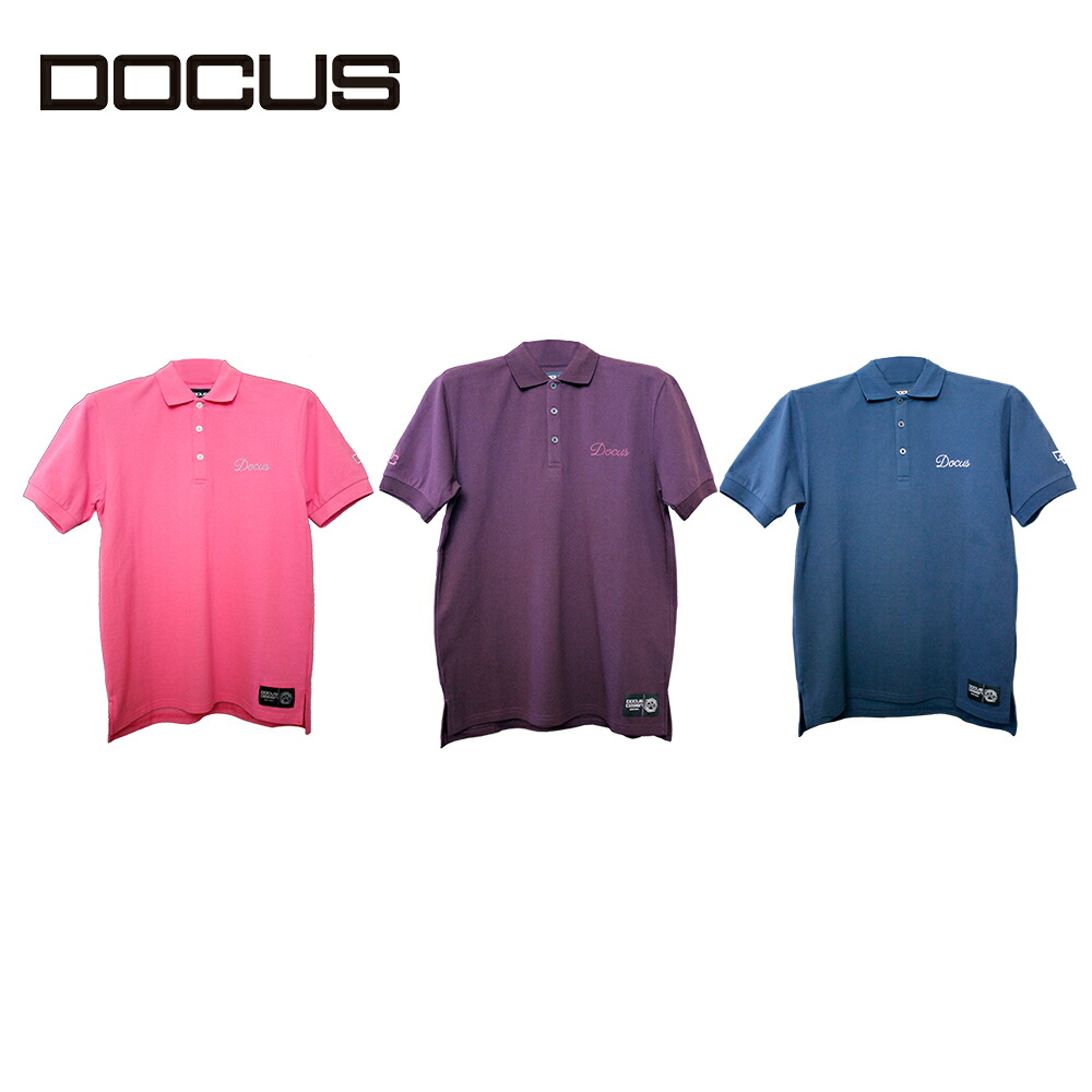 LINE10%off/【40%OFF】ドゥーカス DOCUS ゴルフお召しもの スポーツシャツ 半袖ポロ DCM21S002 ROUTE 77 POLO 春 夏 お召しもの ゴルフ お召しもの メンズ かっこいい 今めかしい  運動競技お召しもの メンズ流行り物