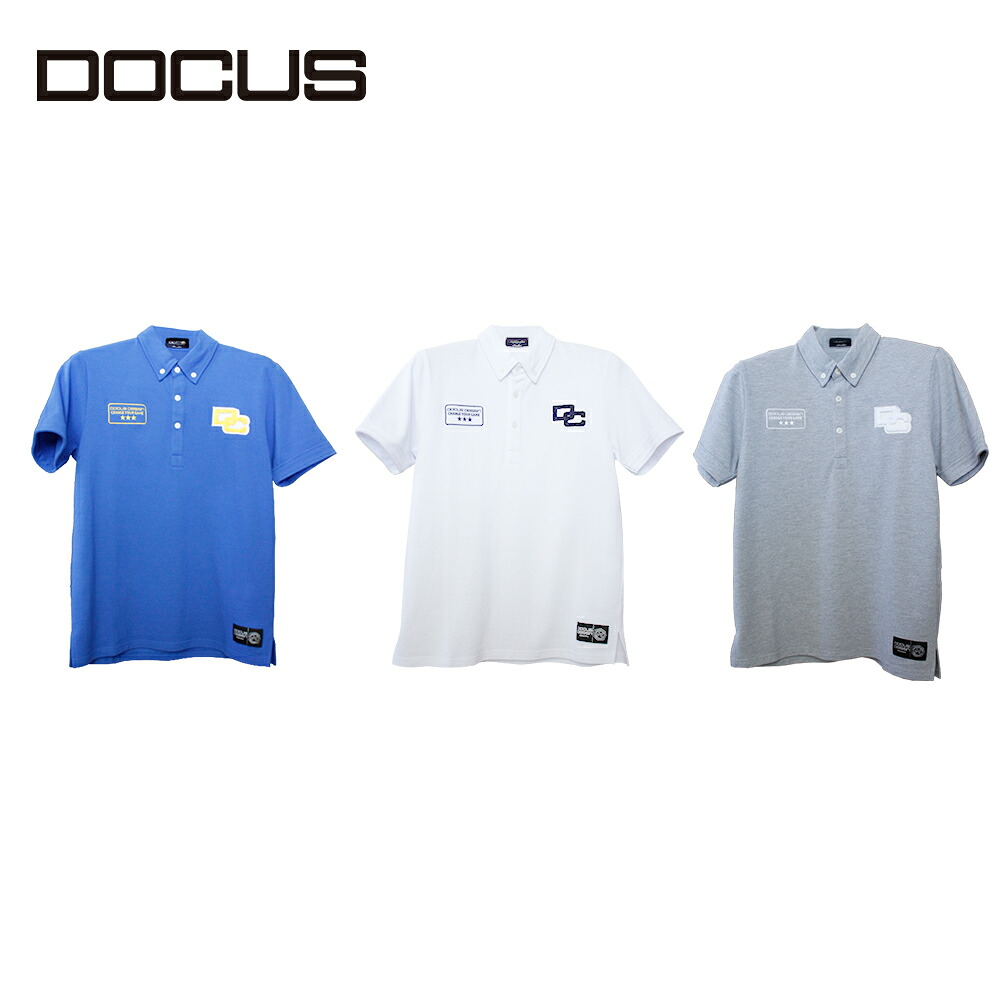 LINE10%off/【40%OFF】ドゥーカス DOCUS ゴルフお召しもの スポーツシャツ 半袖ポロ DCM21S003 CHENILLE POLO SHIRT 春 夏 お召しもの ゴルフ お召しもの メンズ かっこいい 今めかしい  運動競技お召しもの 流行り物