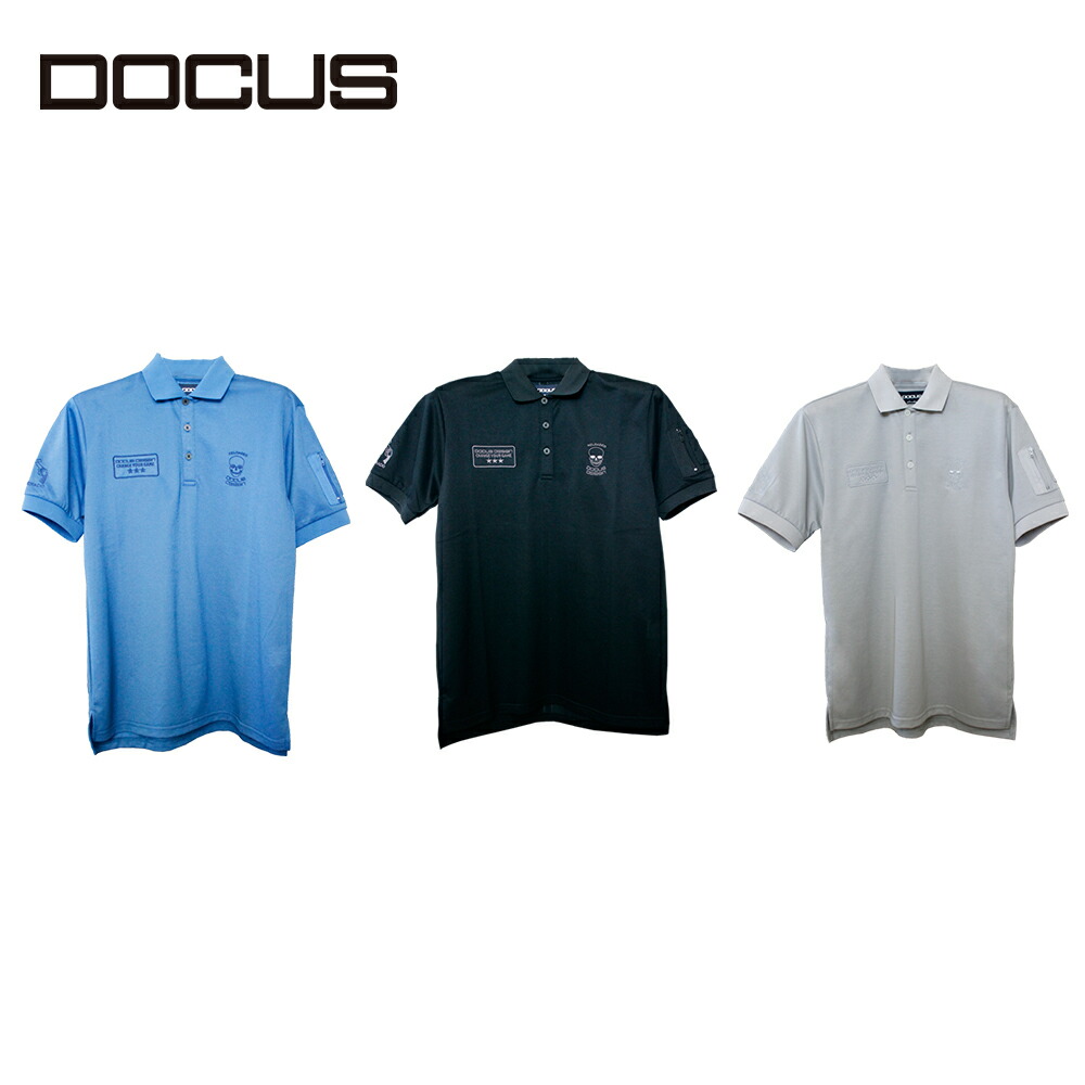 LINE10%off/【40%OFF】ドゥーカス DOCUS ゴルフ御召しもの スポーツシャツ 半袖ポロ SLEEVE POCKET POLO SHIRT 春 夏 御召しもの ゴルフ 御召しもの メンズ かっこいい 今めかしい  運動競技御召しもの 流行り物