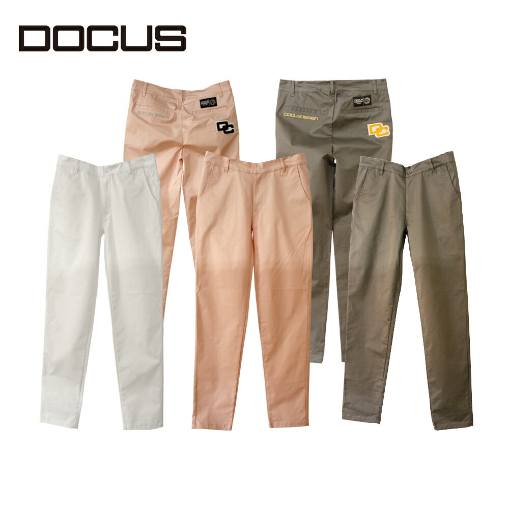 楽天市場】DOCUS ゴルフウェア ドゥーカス ボリュームパンツ 長ズボン