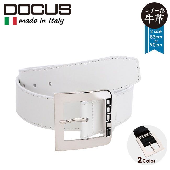 ドゥーカス DOCUS イタリア製 牛皮なめし革胴締め Made インチ Italy