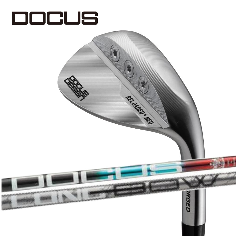 【新発売】 RELOADED+NEO ウェッジ シルバー 仕上げ LONGBOW NEO IRON SILVER / RADAR MODUS3 TOUR 105|SHOP DOCUS 店