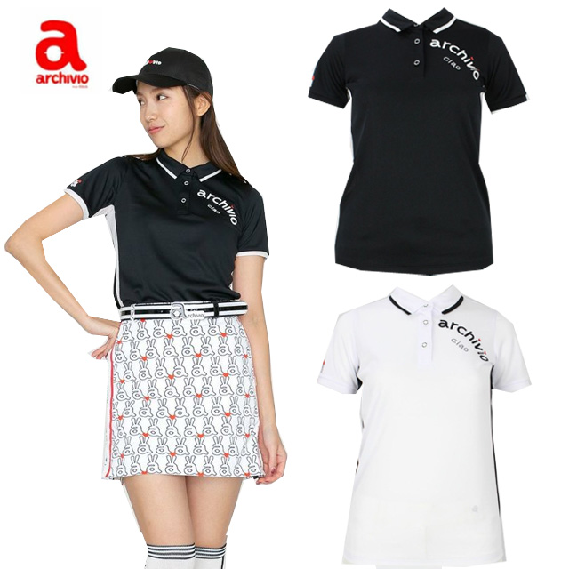 安い購入 クリアランス アルチビオ レディース ゴルフ ウェア 半袖ｔシャツ ポロシャツ Golf かわいい ゴルフ女子 スポーティ Archivio コアーズ店 あす楽 W 全国宅配無料 Www Qallwahotels Com