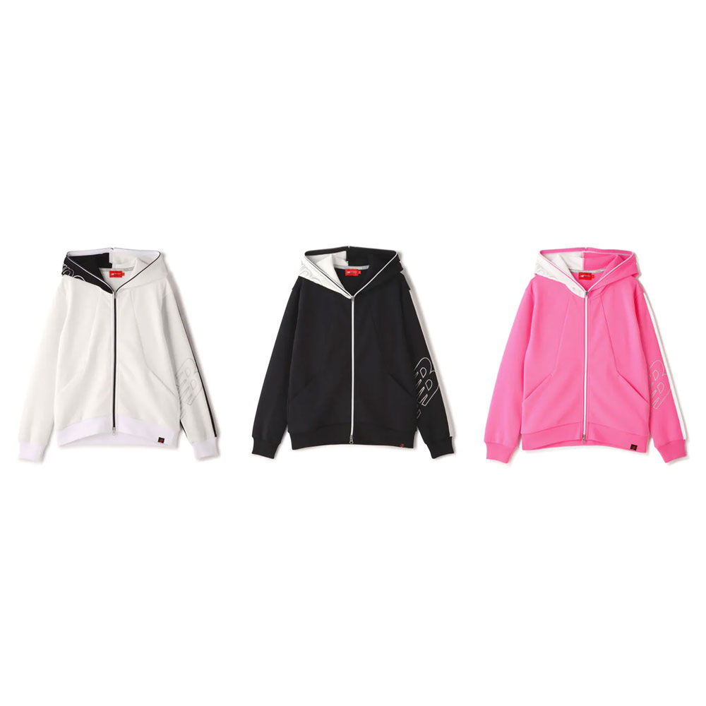 アウトレットセール ニュー平衡にする new balance ゴルフお召しもの 朦々たる ダンボール 編み物 汗水 フルジップ フーディー 軽さ 役立つこと性 流行り物性 0122162501 []