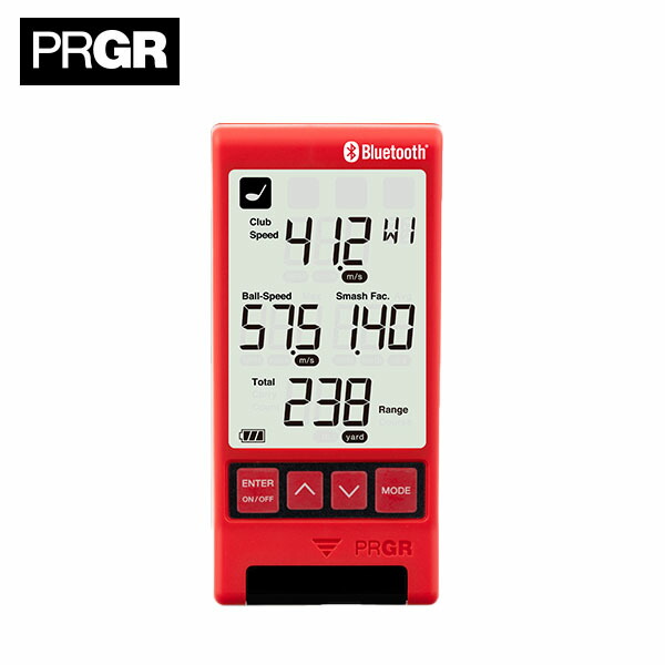 楽天市場】【プロギア】GM044 PRGR マルチスピード測定器 レッドアイズ