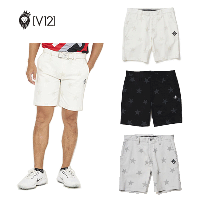 V12 ヴィ トゥエルヴ Sp Shorts 半ズボン ショートパンツ パンツ スター柄 ゴルフウェア メンズ シンプル かっこいい V Pn14 コアーズ楽天市場店 取り寄せ 39ショップ 21年 春夏 Ss おしゃれ コーデ 裾口幅26cm 裾口幅24 5cm Hitsk9 Net