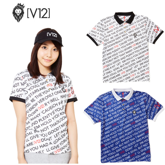 新発 V12 ヴィ トゥエルヴ ポロシャツ シャツ Lyrics Polo Wm レディース Golf ゴルフウェア ゴルフ女子 せっv Ct15 コアーズ店 取り寄せw 激安特価 Gonzaga Mg Gov Br