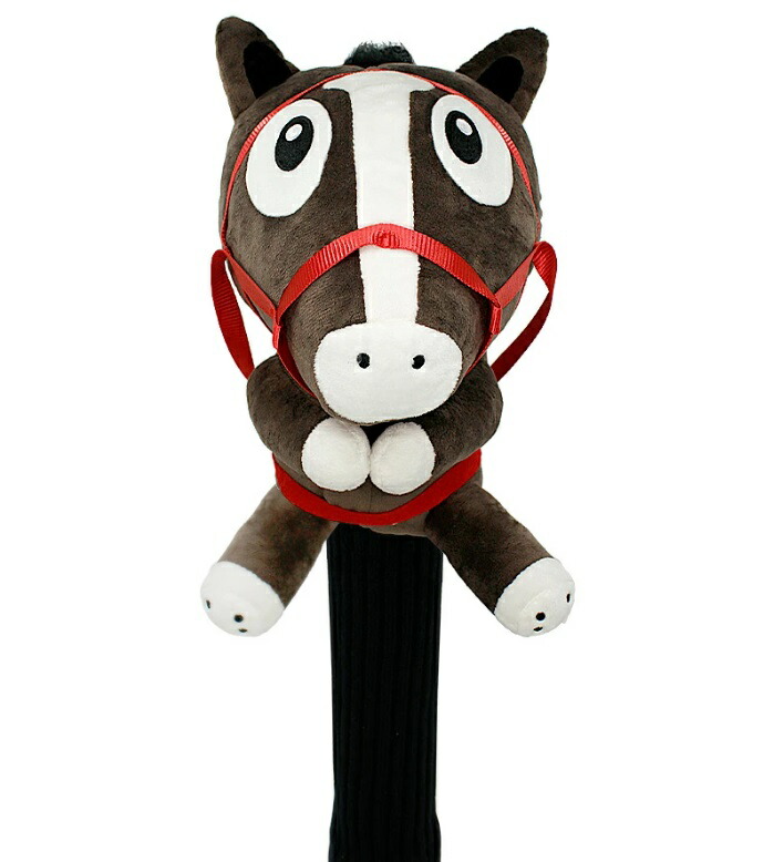 アーモンドアイ 460cc対応 ヘッドカバー ゴルフクラブ 馬 競走馬 アーモンドアイ 460cc対応 ヘッドカバー ゴルフクラブ 馬 競走馬