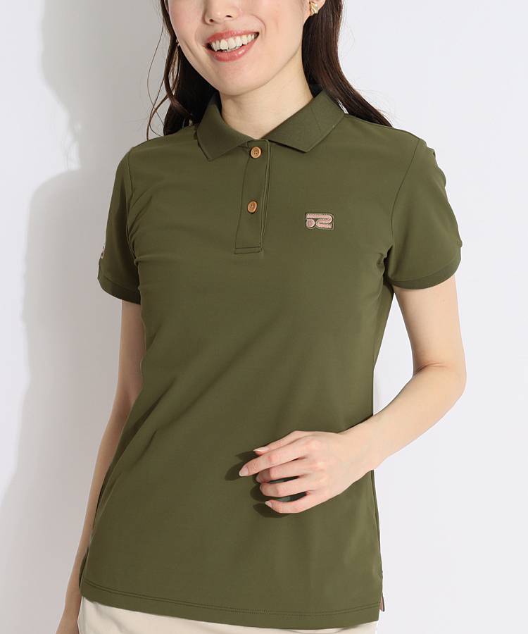 有名な高級ブランド 美品Rosasen ロサーセン ゴルフウェア 半袖ポロシャツ