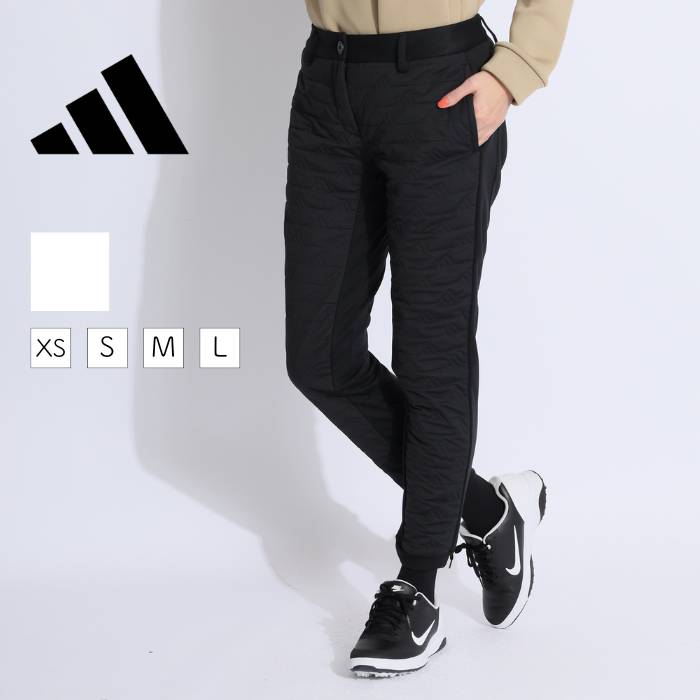 楽天市場】adidas アディダス 中綿パンツ 黒×ピンク climaproof